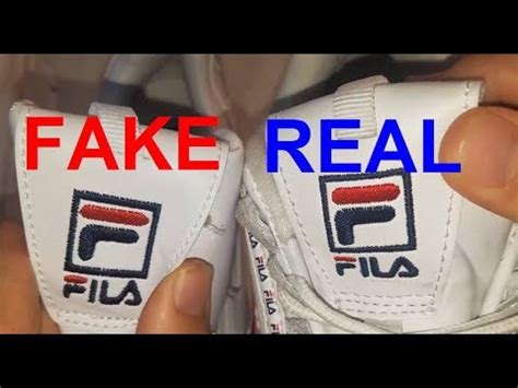 original fila shoes vs fake|identification of fila shoes.